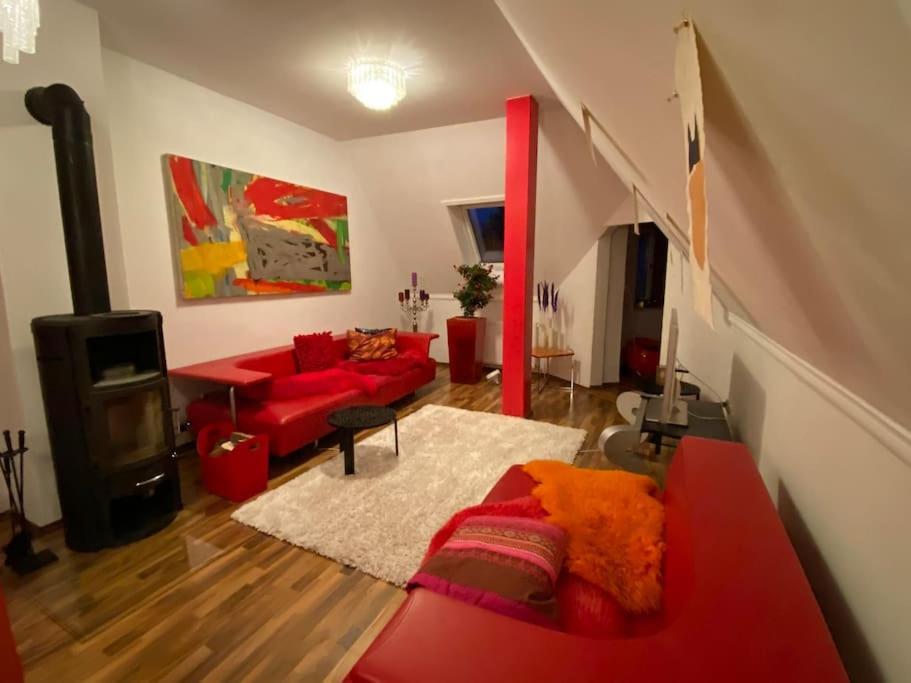 Ferienwohnung In Historischer Villa Mit Gartennutzung Furth im Wald Bagian luar foto