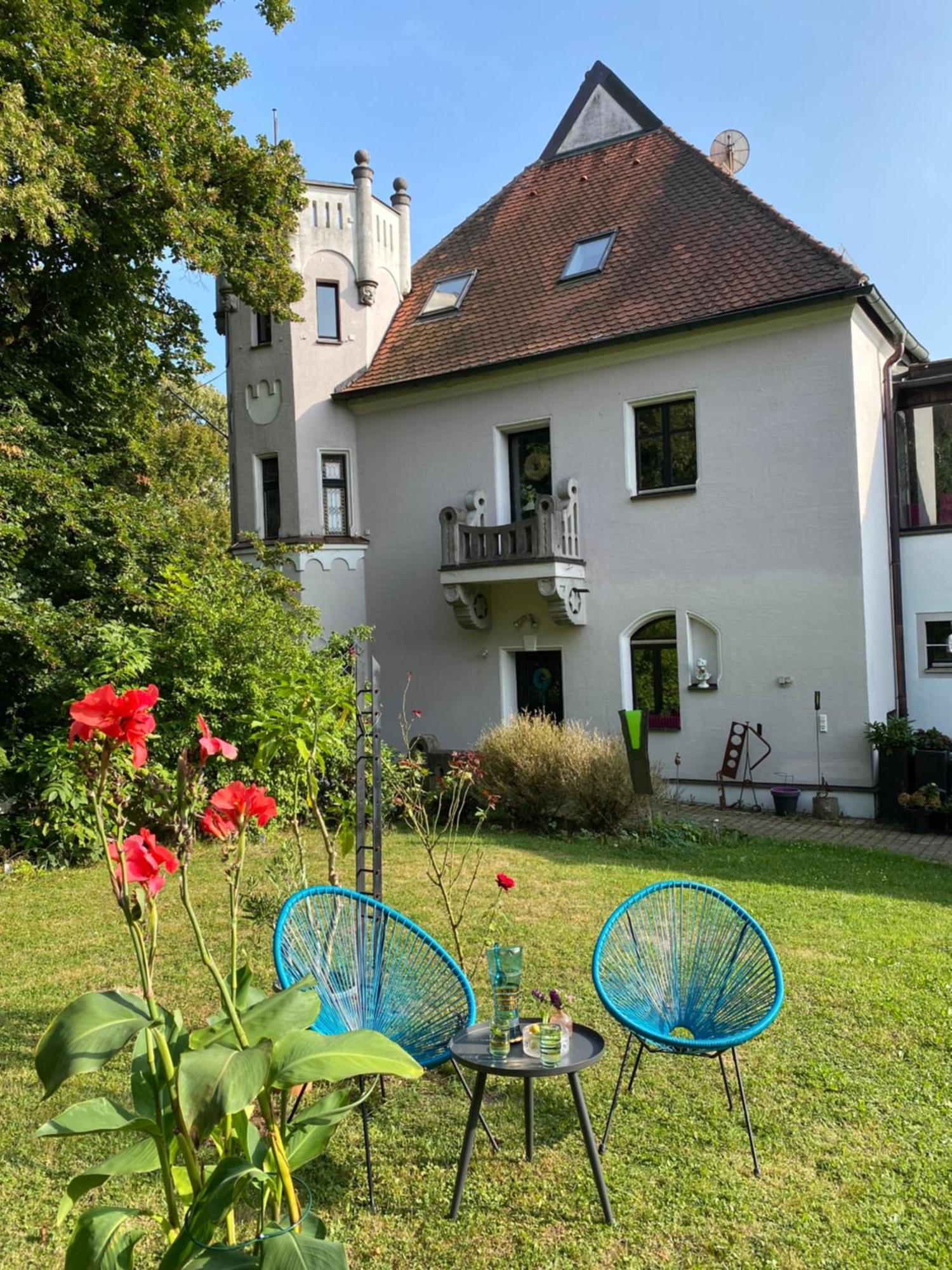 Ferienwohnung In Historischer Villa Mit Gartennutzung Furth im Wald Bagian luar foto