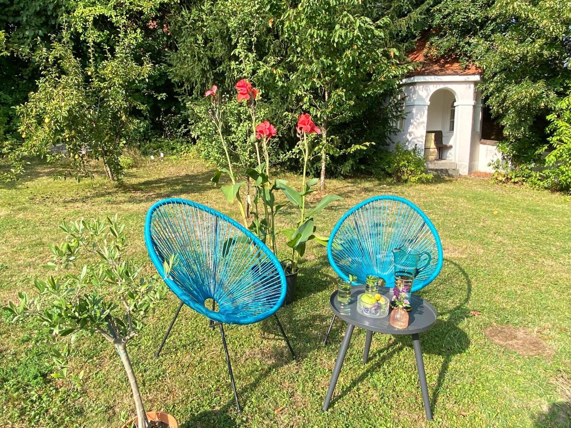 Ferienwohnung In Historischer Villa Mit Gartennutzung Furth im Wald Bagian luar foto